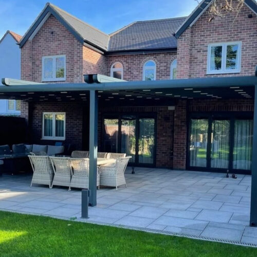 Pergola veranda doek 600 x 350